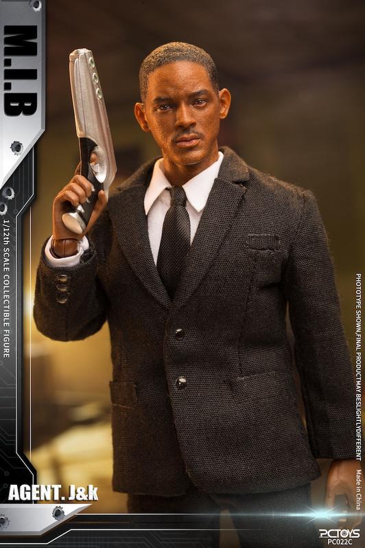 NEW PRODUCT: 1/12 PCTOYS PC022 Man in Black Agent J & K 0816