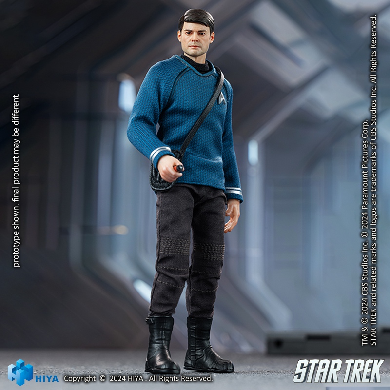 NEW PRODUCT: HIYA toys: 1/12 2009 version of "Star Trek" - Spock/McCoy [2 styles in total]  09131