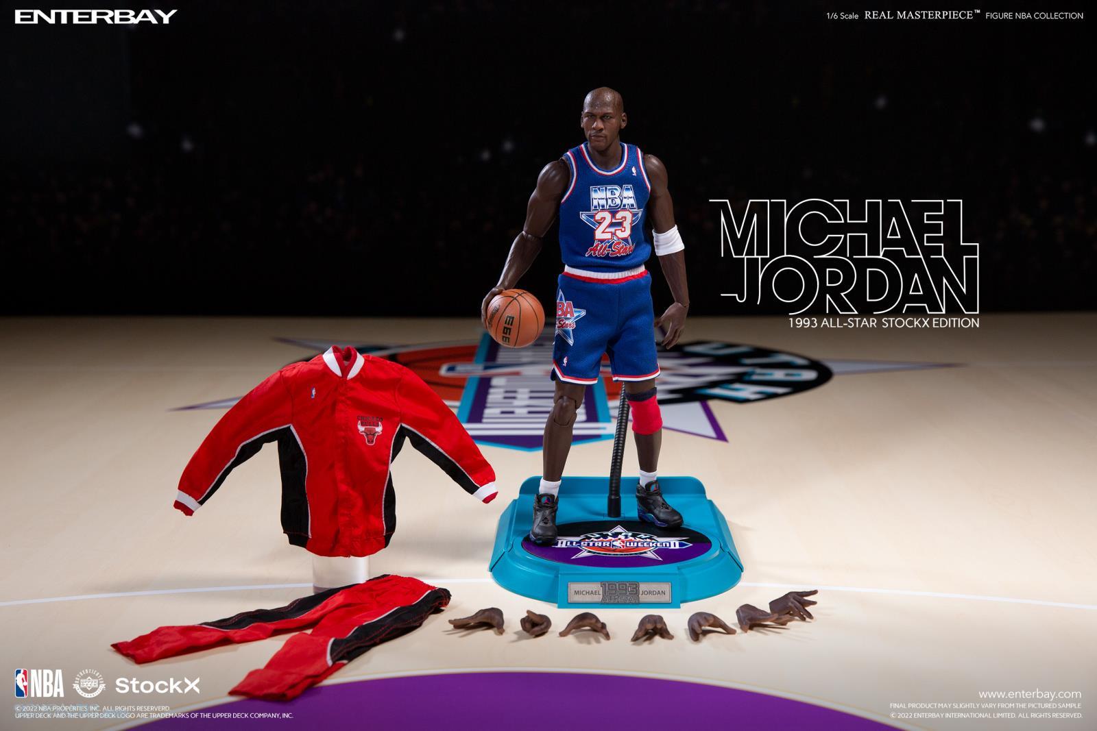 NEW PRODUCT: Enterbay - Real Masterpiece NBA Collection Michael Jordan All Star 1993 Edition 0973