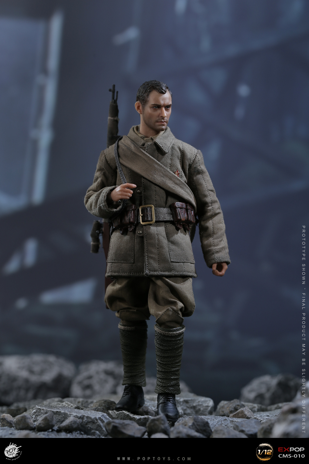 NEW PRODUCT: 1/12 POPTOYS Soviet Snipers Vasily/Big Gold Teeth 1057