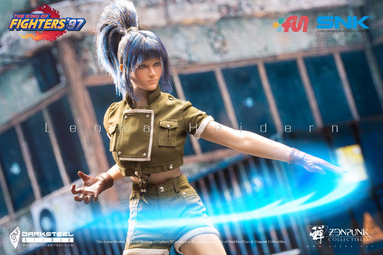 NEW PRODUCT: DarkSteel Toys×ZenPunk: THE KING OF FIGHTERS ‘97 - Leona 1212