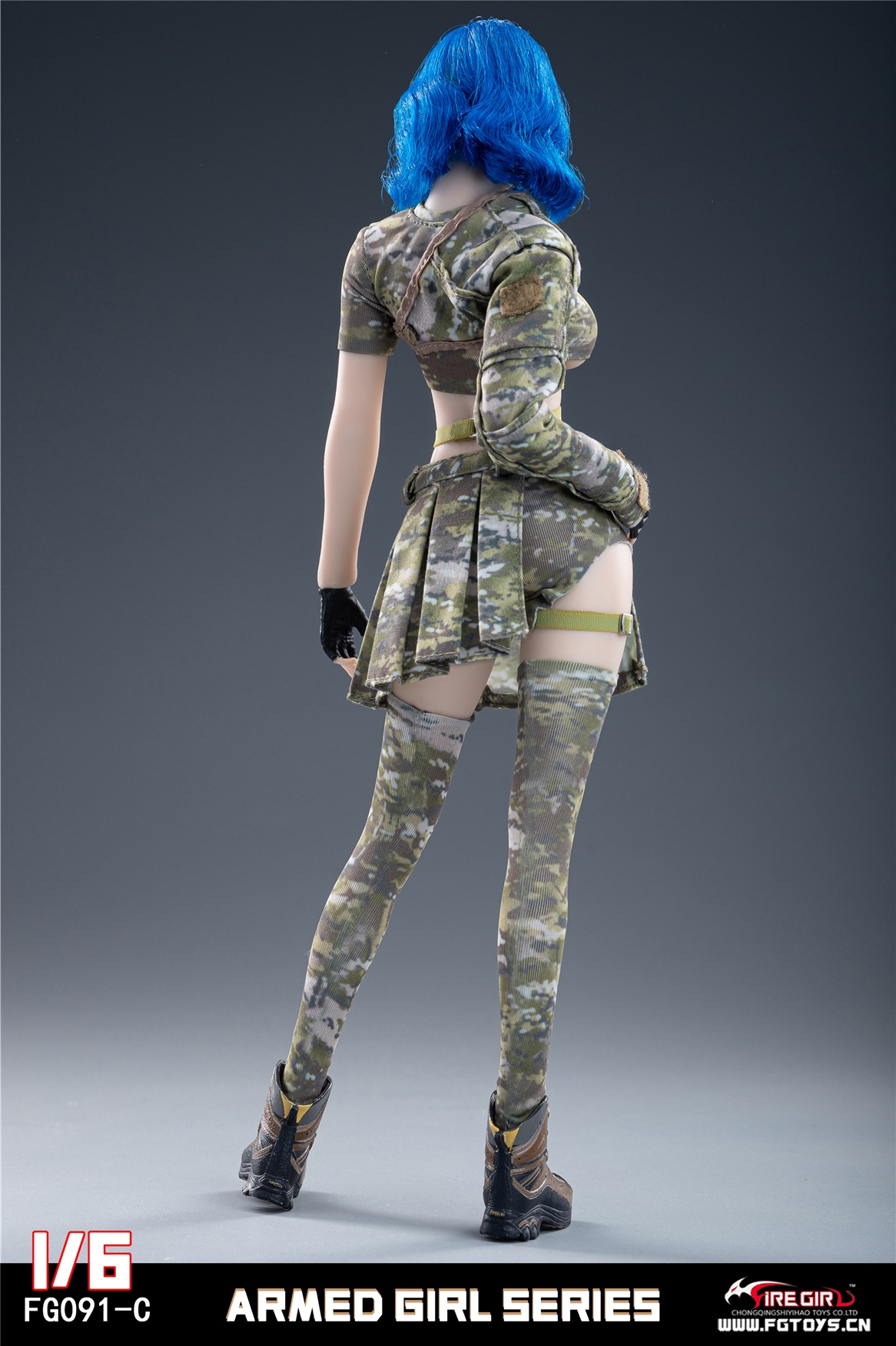 NEW PRODUCT: Fire Girl Toys - Soldier FG091 Armed Girls Series (3 styles A/B/C ) 13010
