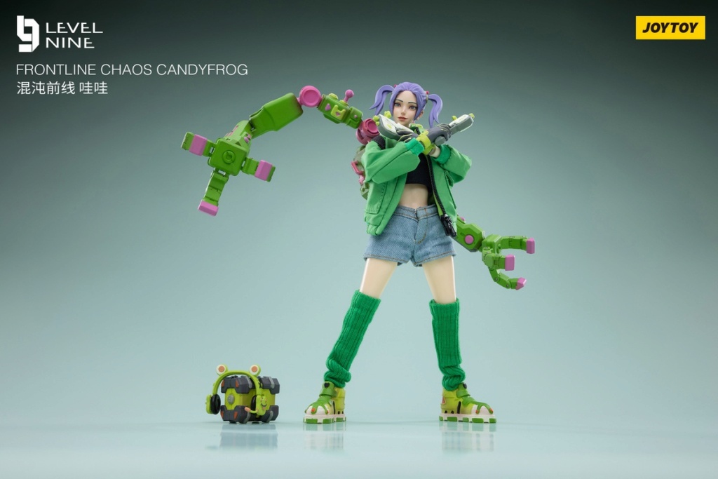 NEW PRODUCT: JOYTOY 1/12 FRONTLINE CHAOS CANDYFROG Chaos Frontline Wow 1346