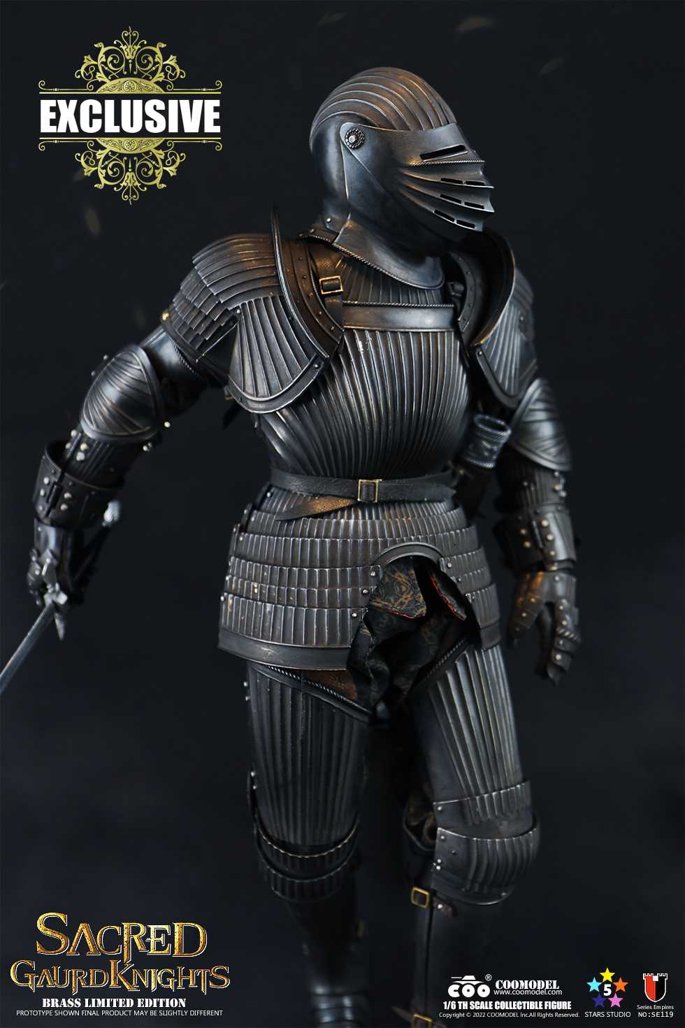 knight - NEW PRODUCT: Coomodel - Series of Empires - Sacred Guard Knight (Anniversary PAKTONG Edition) SE118 1739