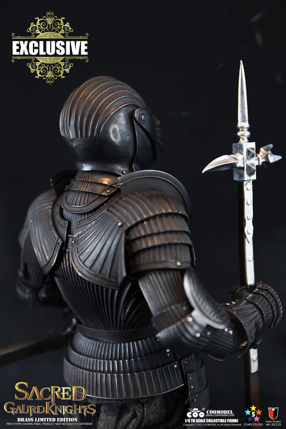 knight - NEW PRODUCT: Coomodel - Series of Empires - Sacred Guard Knight (Anniversary PAKTONG Edition) SE118 1833