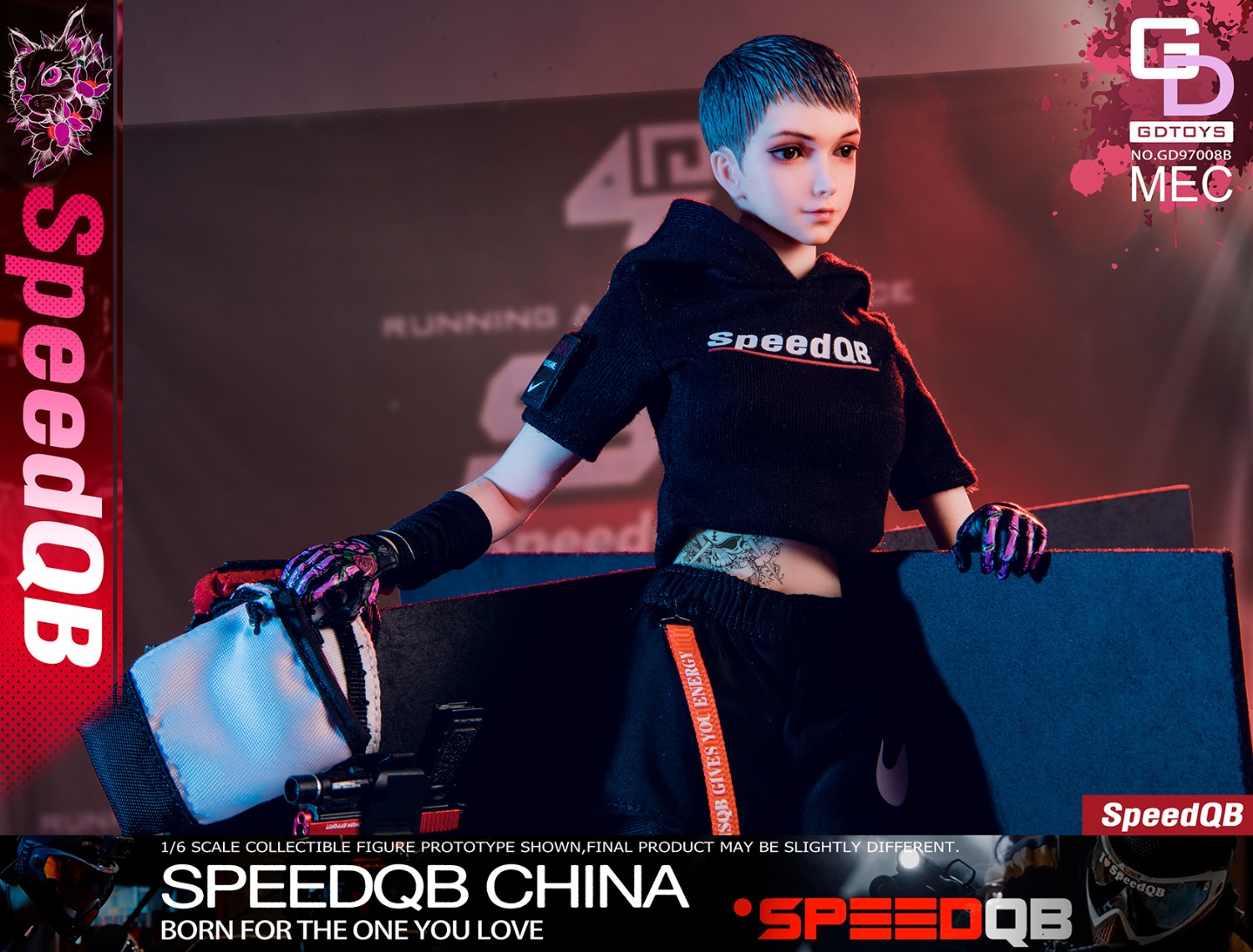 NEW PRODUCT: SpeedQB - Competitive Sports Charge Girl (GD97008B) 1846
