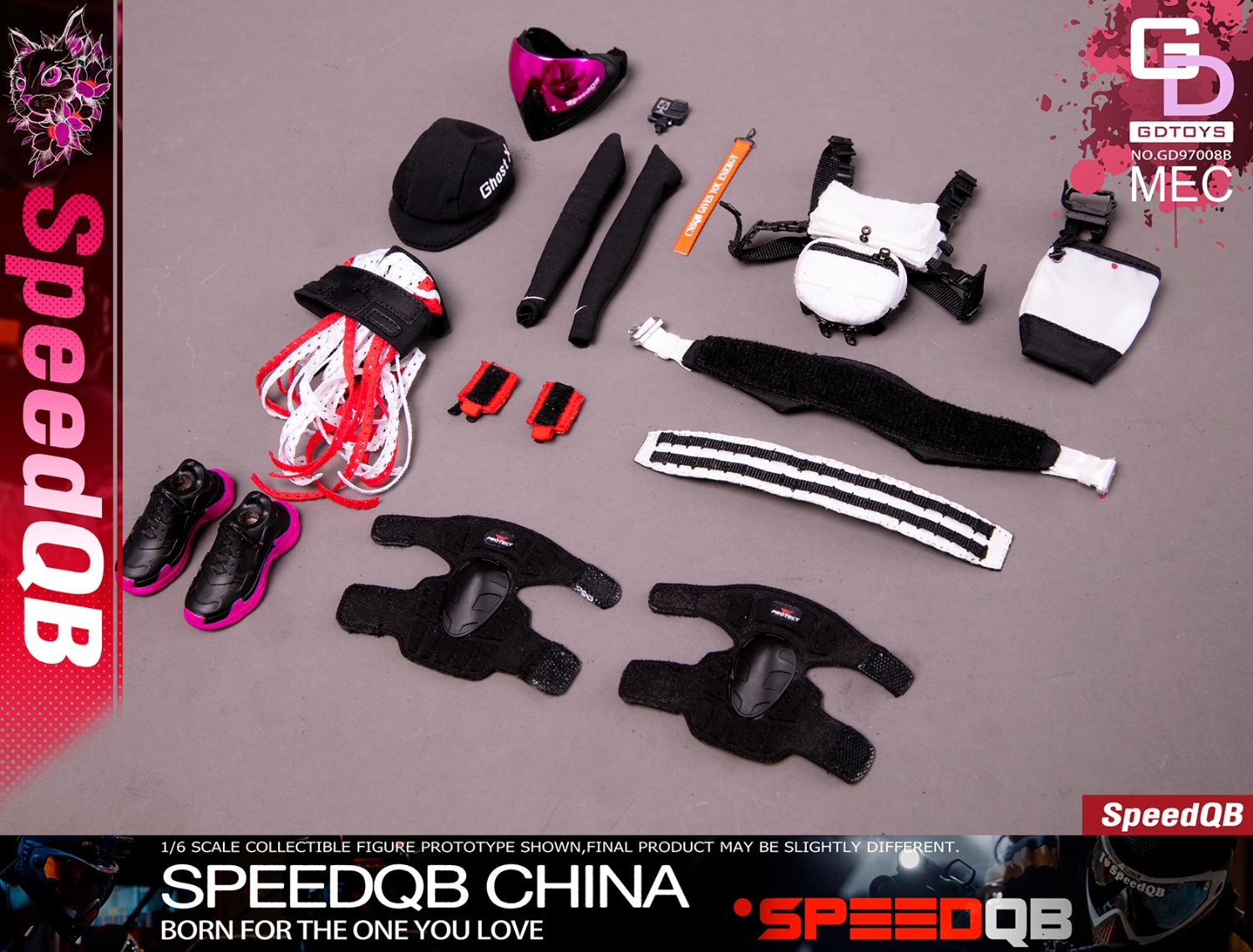 NEW PRODUCT: SpeedQB - Competitive Sports Charge Girl (GD97008B) 2438