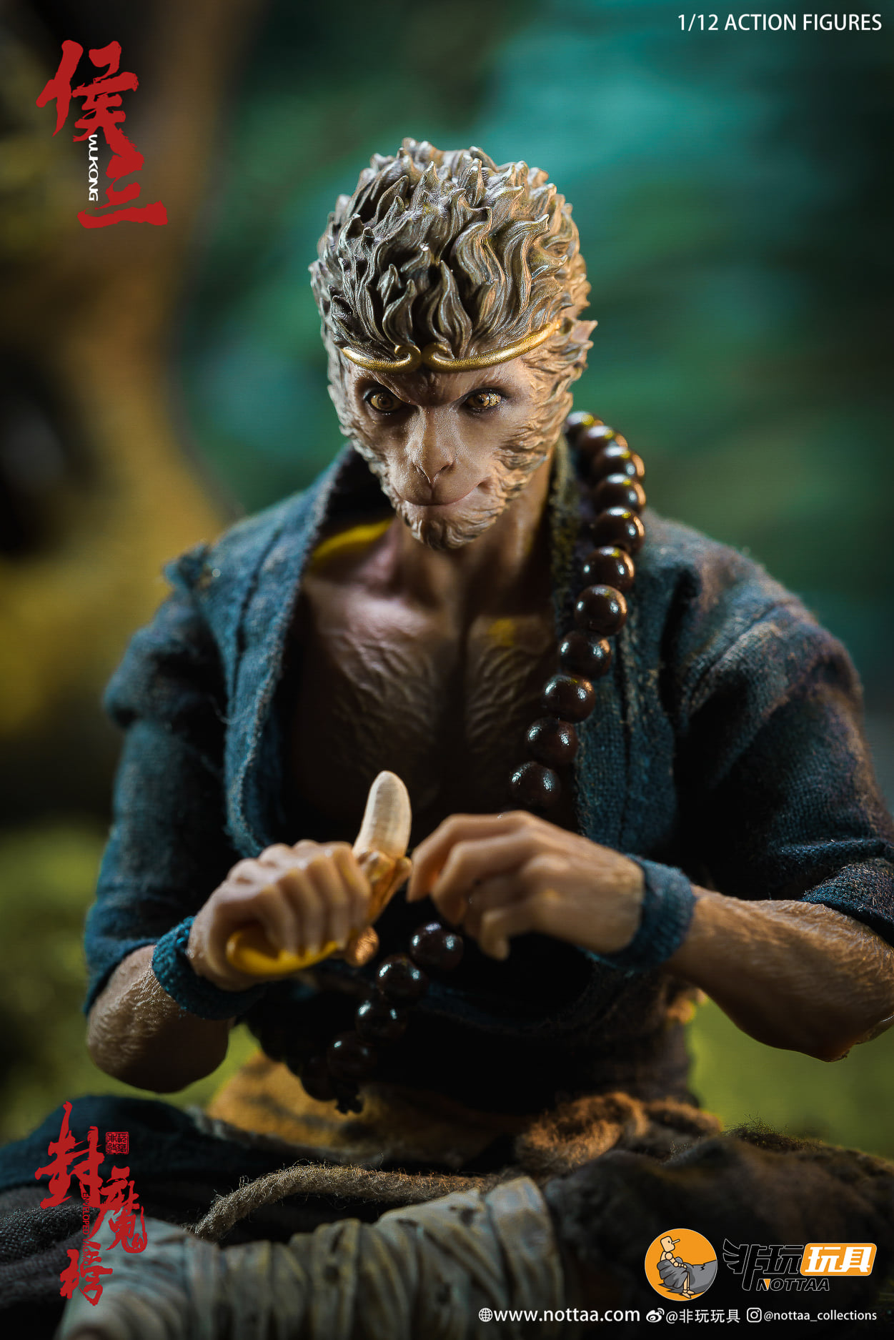 NEW PRODUCT: 1/12 NOTTAA | The Seal of Demons - Martial Artist Monk WUKONG 2911