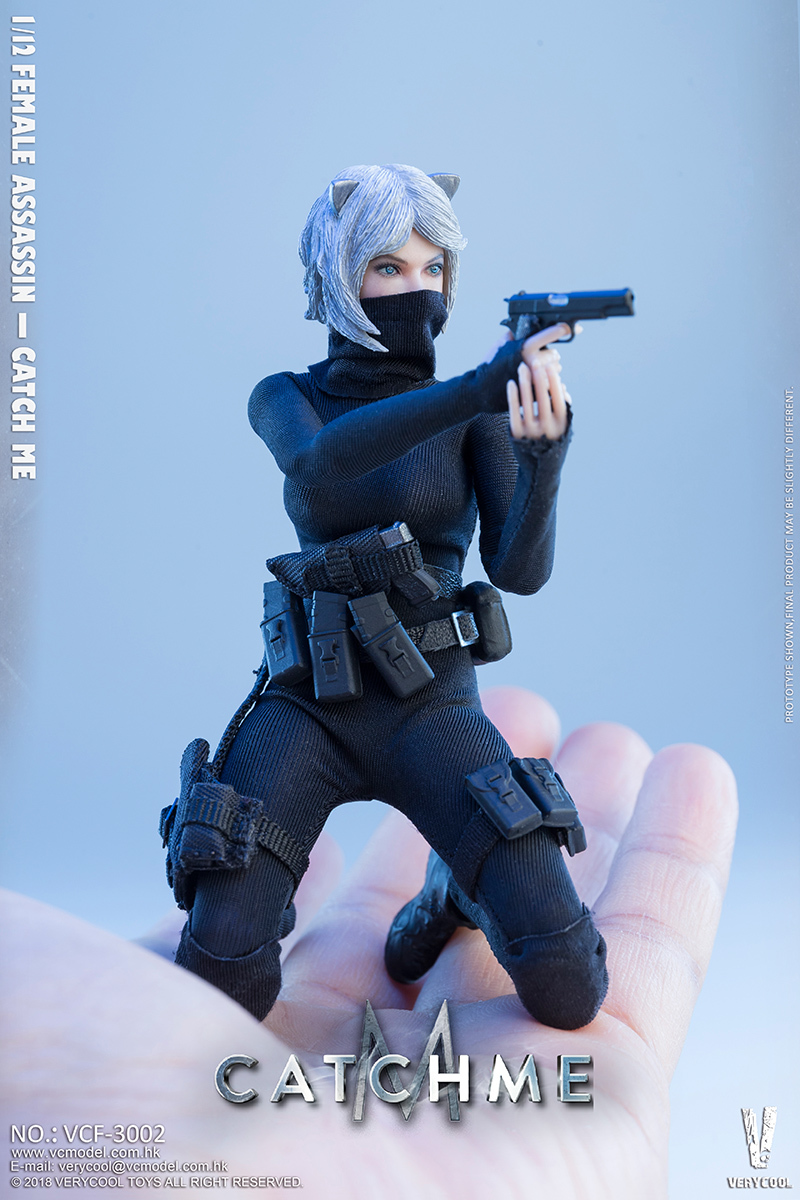 NEW PRODUCT: VERYCOOL 1/12 Palm Treasure Series — Female Assassin "Catch Me” VCF-3002 2_580210