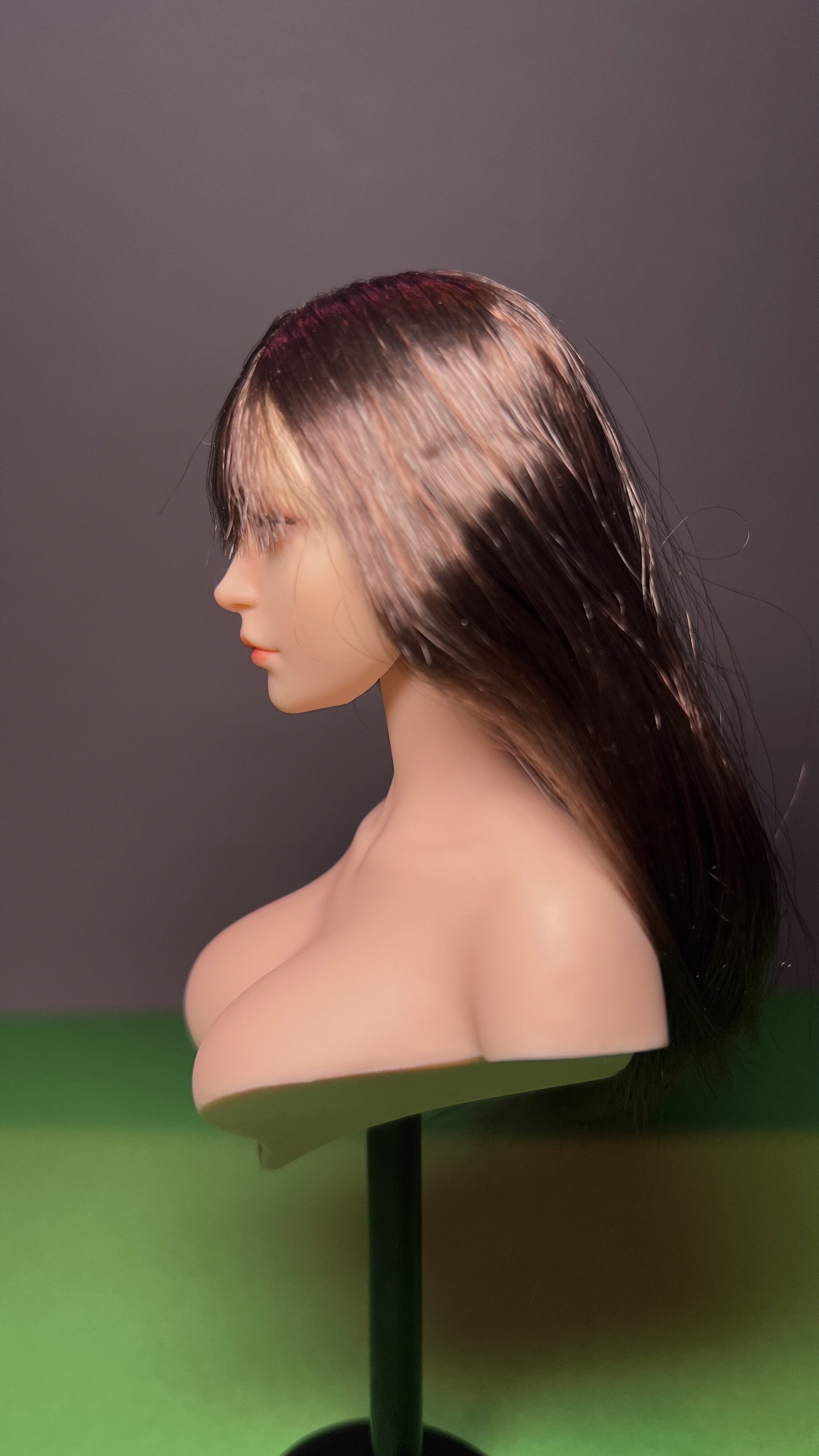 NEW PRODUCT: YMTOYS: 1/6 female head sculpt - Xiaoqian/Xiaoqiu/Yan#YMT088/YMT089/YMT091/ bust display stand YMT092  Img_7633