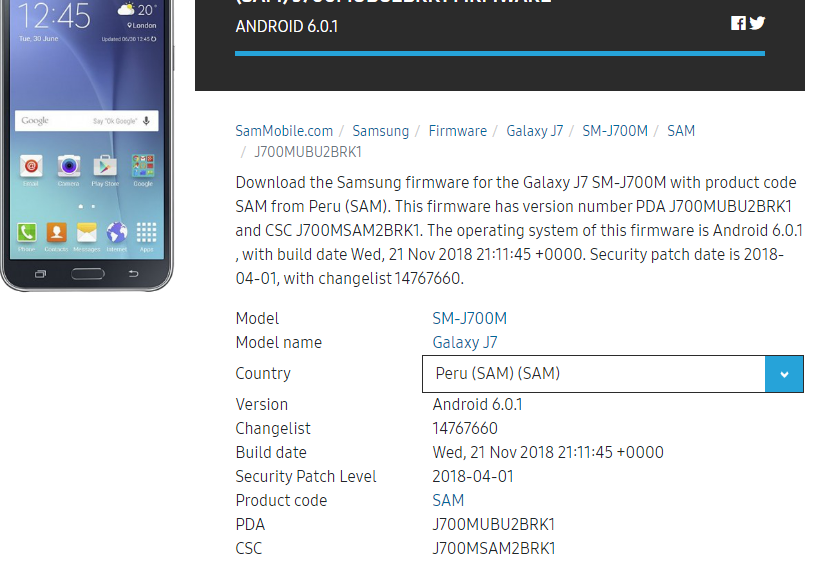 Descargar Roms Samsung 00210