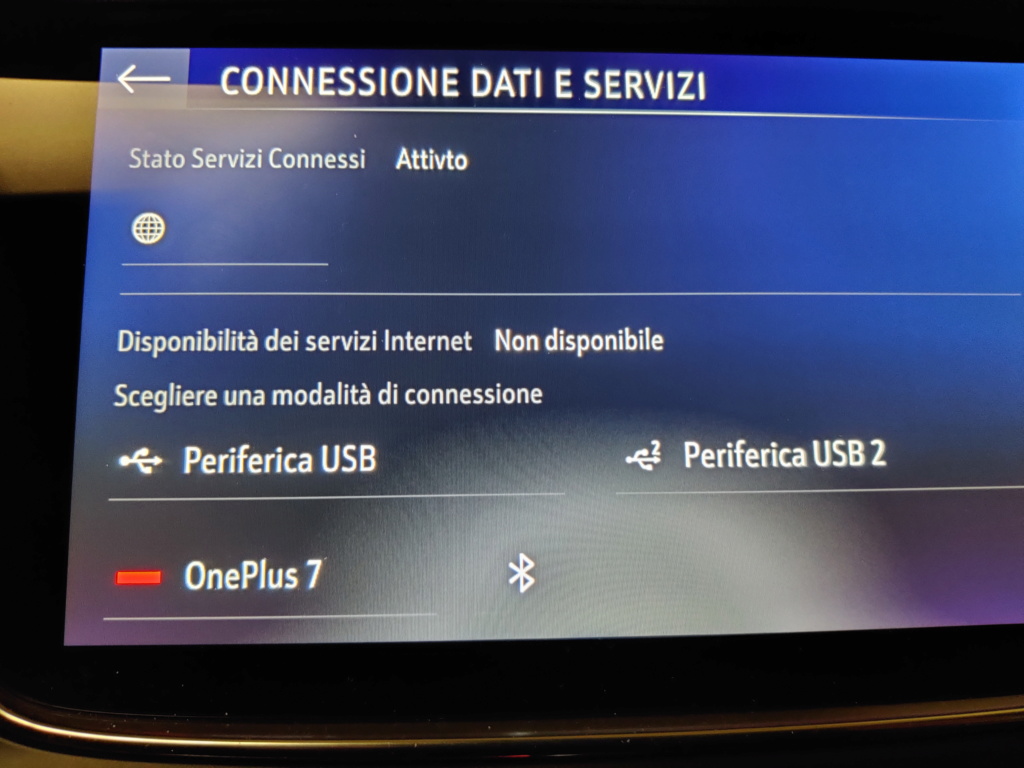 connessione dati bluetooth Connes11