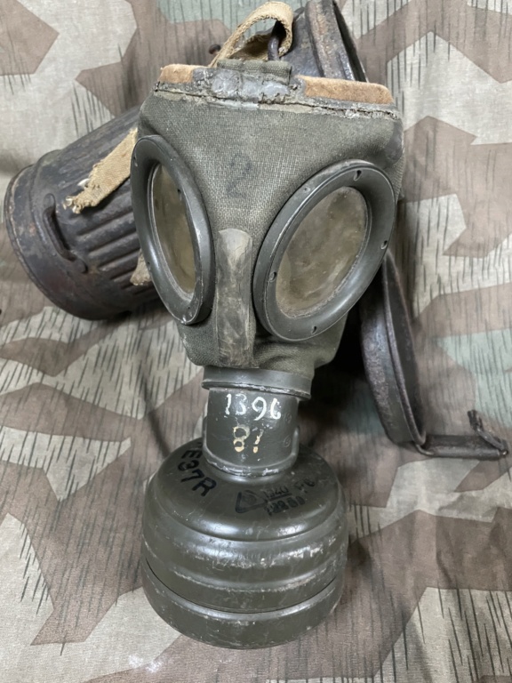 Masque à gaz camouflé Luftwaffe Nominatif  5ec98f10