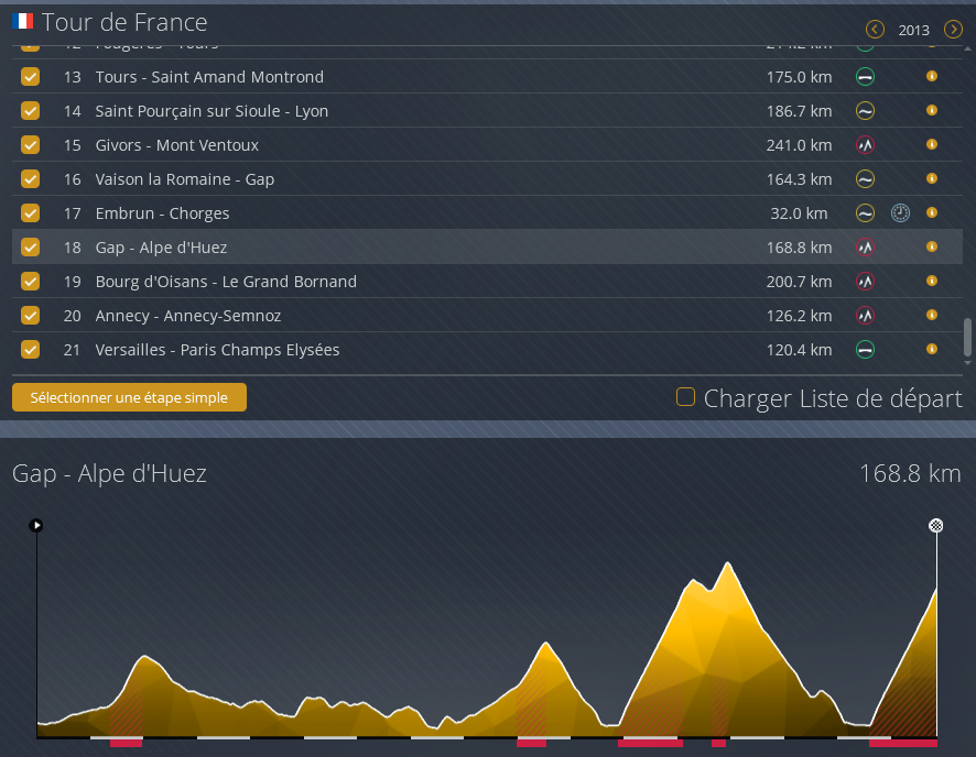 Tour de France (GT) Vendredi 20h30 Sans4792