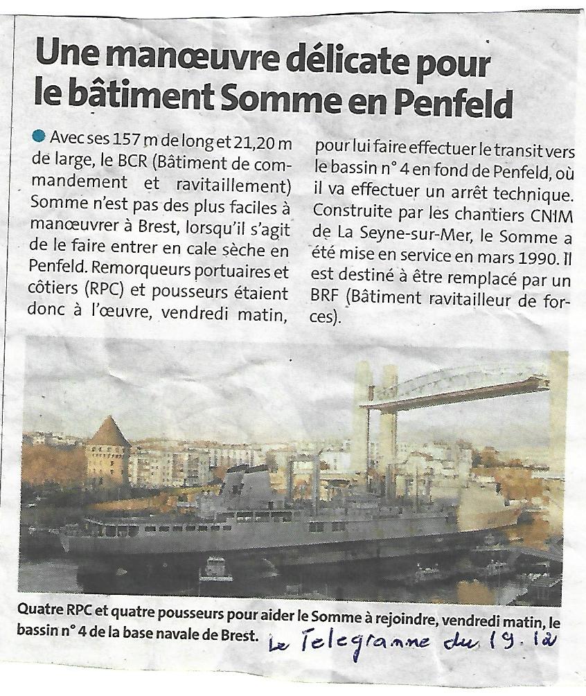[Les ports militaires de métropole] Port de BREST - TOME 3 - Page 36 Pont_r11