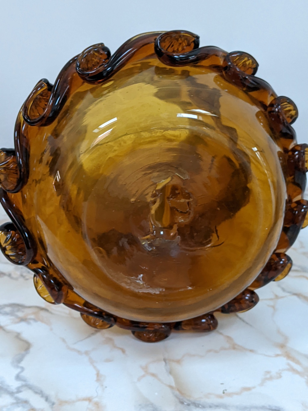 Amber glass Vase  Pxl_2030