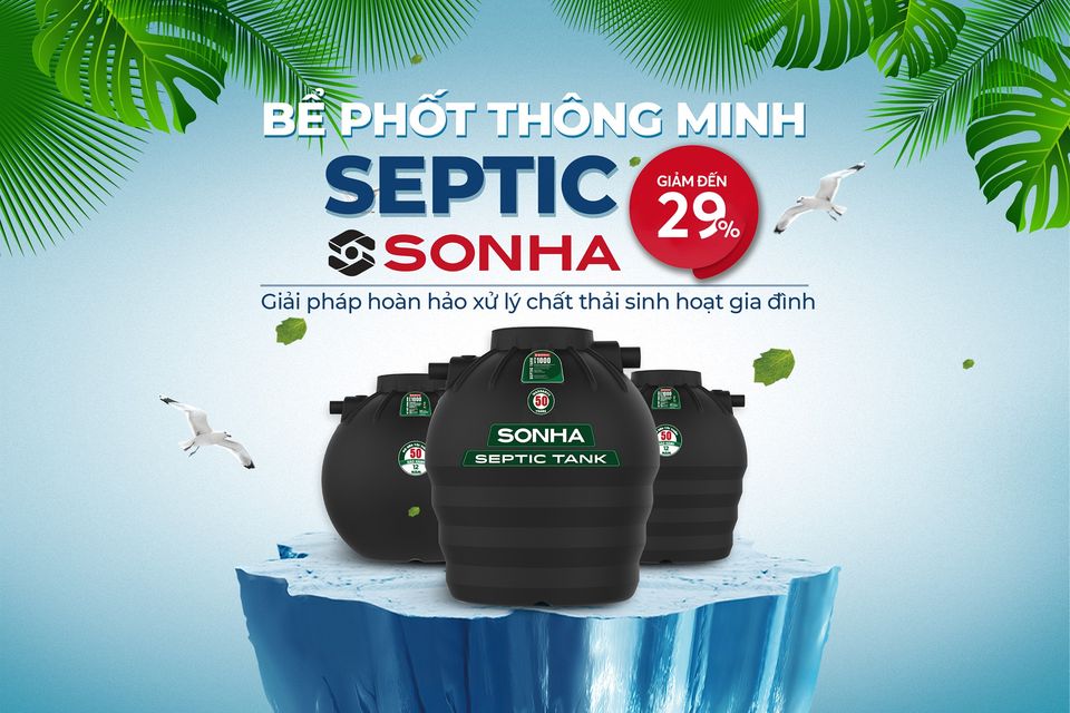 Bể phốt thông minh Septic Sơn Hà 11760010