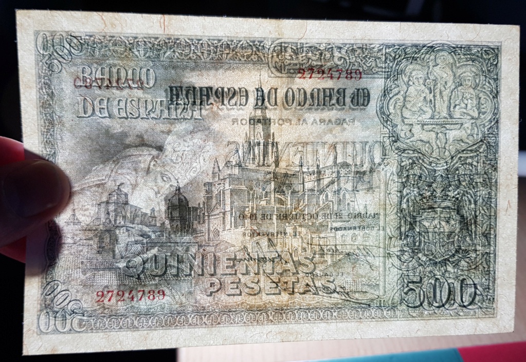 500 pesetas de 1940 de El Conde de Orgaz 20210314