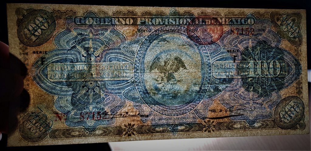 100 Pesos Mexicanos de 1914 Sin Revalidar (Gobierno Provisional) 20210561