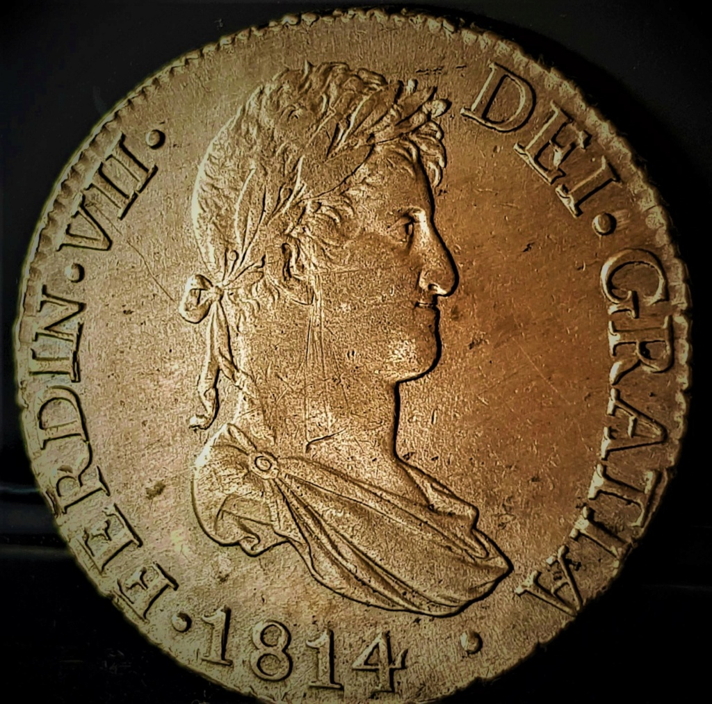 Fernando VII, 8 Reales de Cádiz de 1814 20220386
