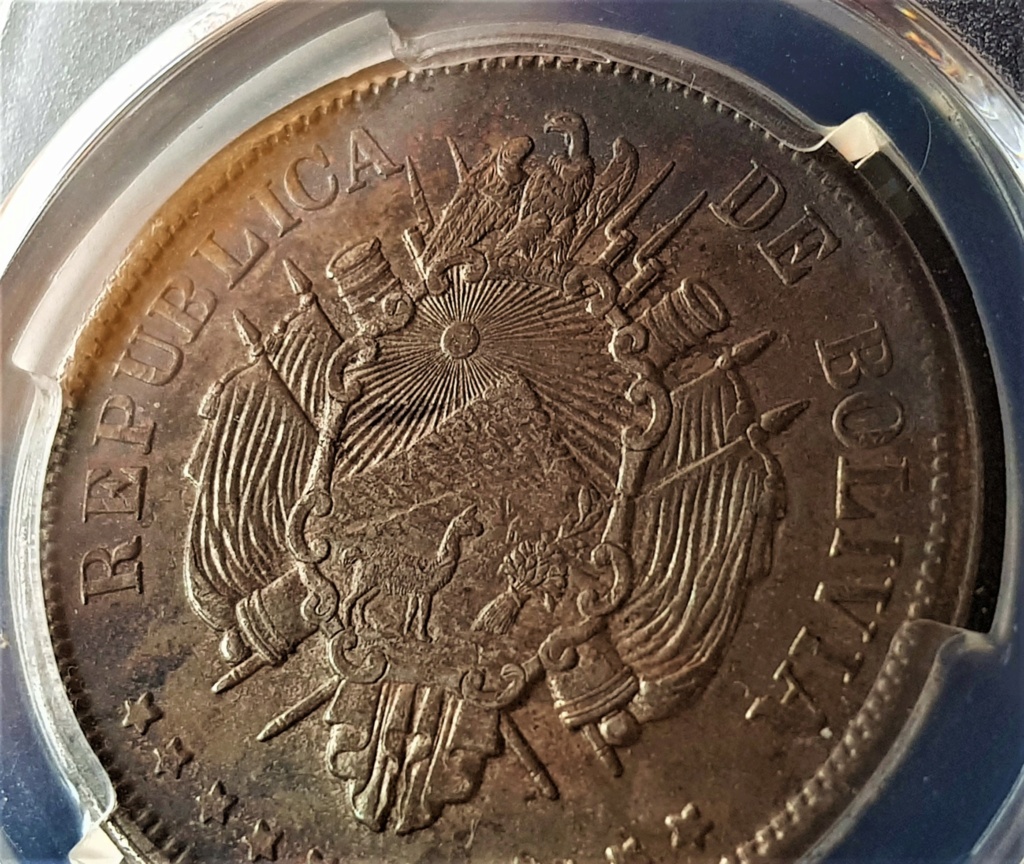 Bolivia, 1 Boliviano de 1870 20220928