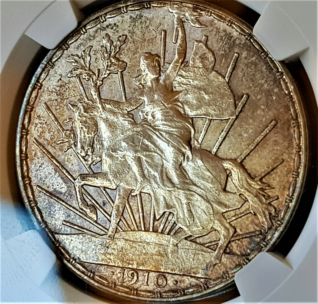 México, 1 Peso de 1910 "El Caballito" 20230511