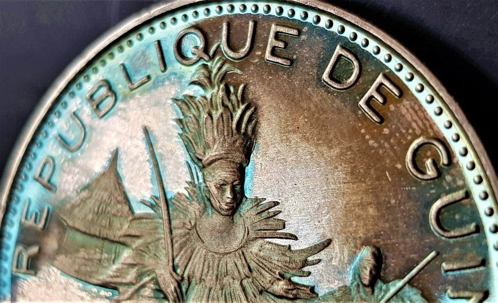 República de Guinea, 500 Francs 1969. DANSE DES OISEAUX 20230810