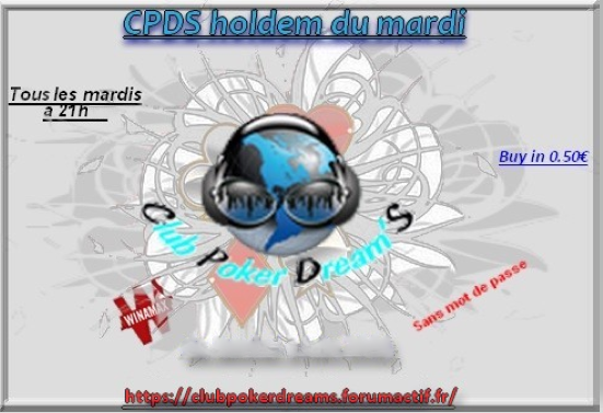 CPDS Holdem du Mardi - Septembre à Décembre 2022 - Holdem10