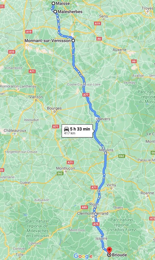 Denis navigue pour vous entre l'Essonne et la Hte-Loire !! Maisse10