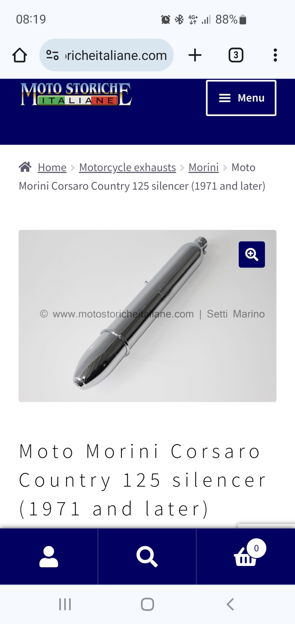 Moto Morini country corsaro 125 à vendre - mais à quel prix !? Screen52