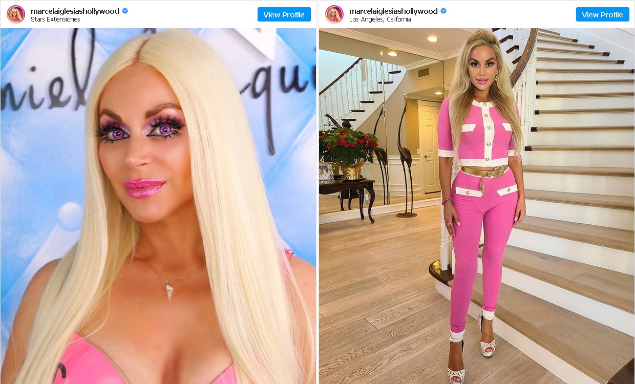 Marcela, 43 ans, a dépensé 70 000 euros pour ressembler à Barbie: elle veut désormais une armée de clones, «pour sauver des vies» Barbie11