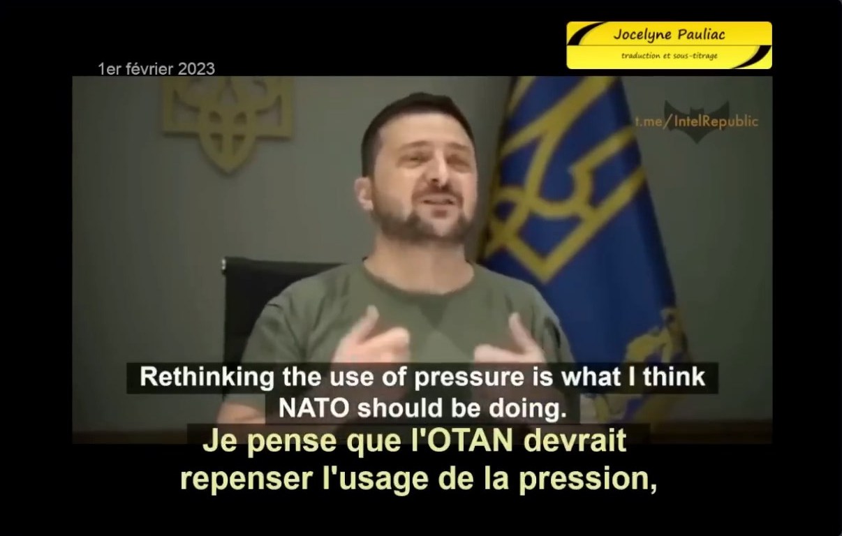 [Ukraine] Zelensky demande des frappes nucléaires "préventives" sur la Russie ?! (février 2023) Ukrain23