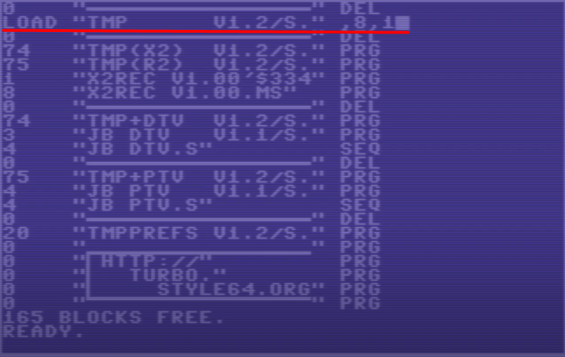 How to Load Programs On C64 Maxi Through BASIC Screen17