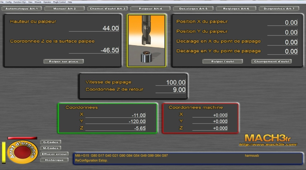 décalage en X et Y profilage CamBam - Page 3 Palpeu10