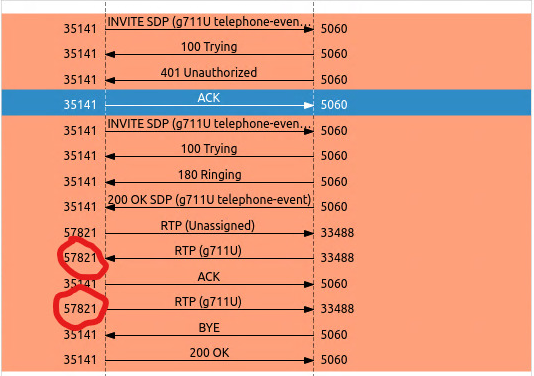 RTP on different ports no audio Captur11