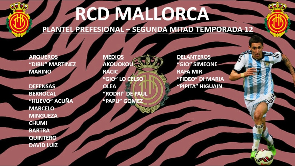 RCD MALLORCA - TEMPORADA NUMERO 12 Plante15