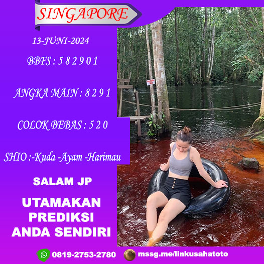 USAHA PREDIKSI SINGAPORE 13 JUNI 2024 Predik65