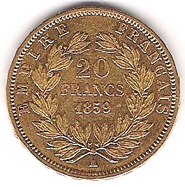 20 francs or Napoléon III Photo_11