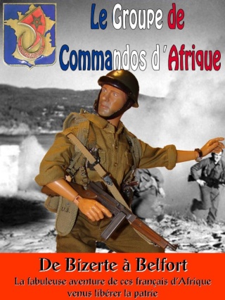 COMMANDO D'AFRIQUE - CORPS FRANCS Affich11