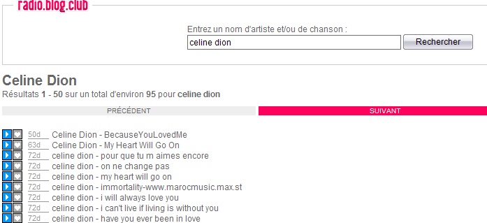 Comment faire pour installer une chanson ? Chanso11