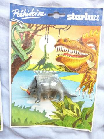 Catalogue ancien publicité STARLUX préhistoire dinosaures 