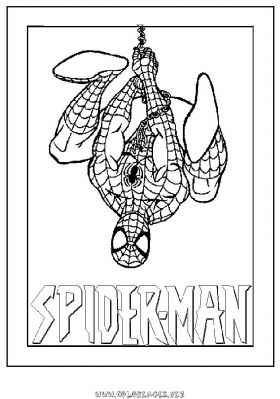 coloriage spiderman