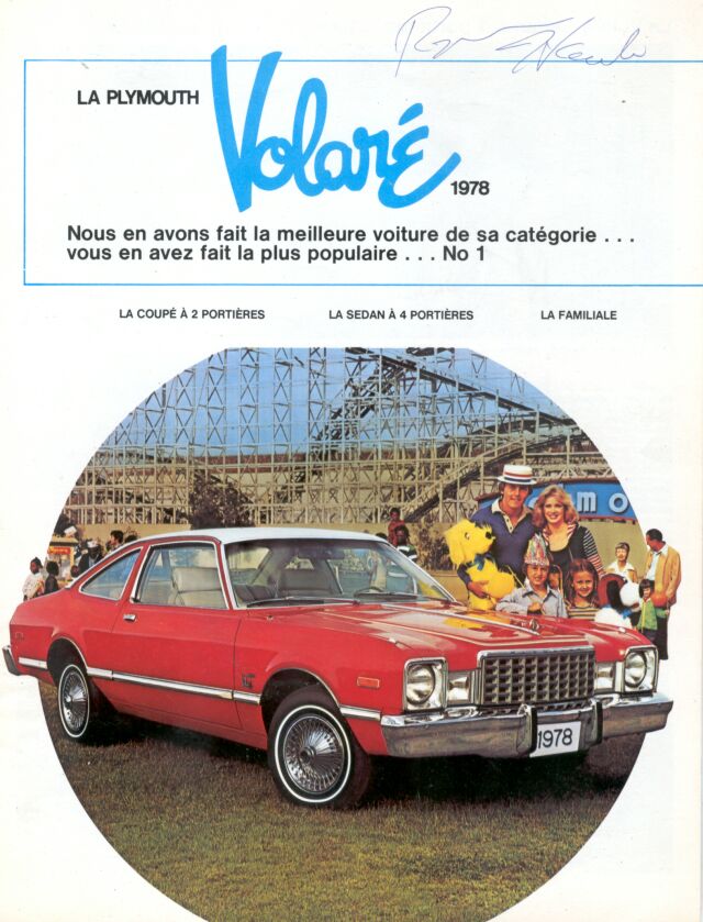 Brochure Mopar en francais 1978vo10