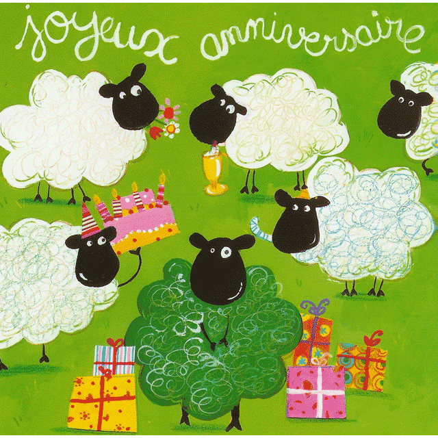 Joyeux anniversaire - Babysheep Mouton10