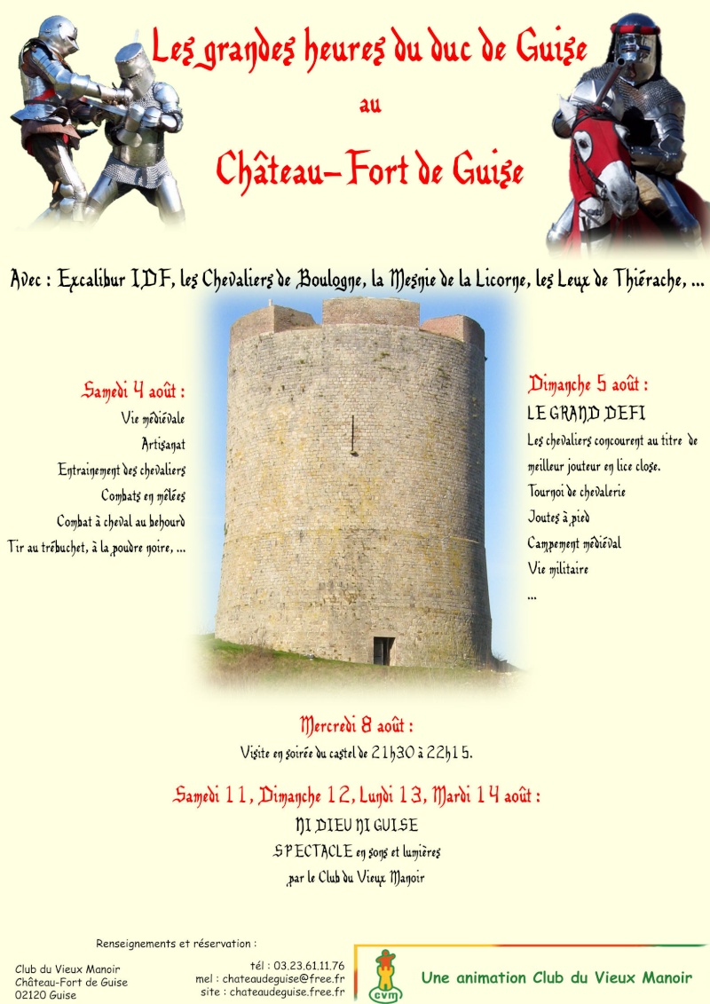 4-5 aout : Les Grandes Heures du Duc de Guise Ghdddg10
