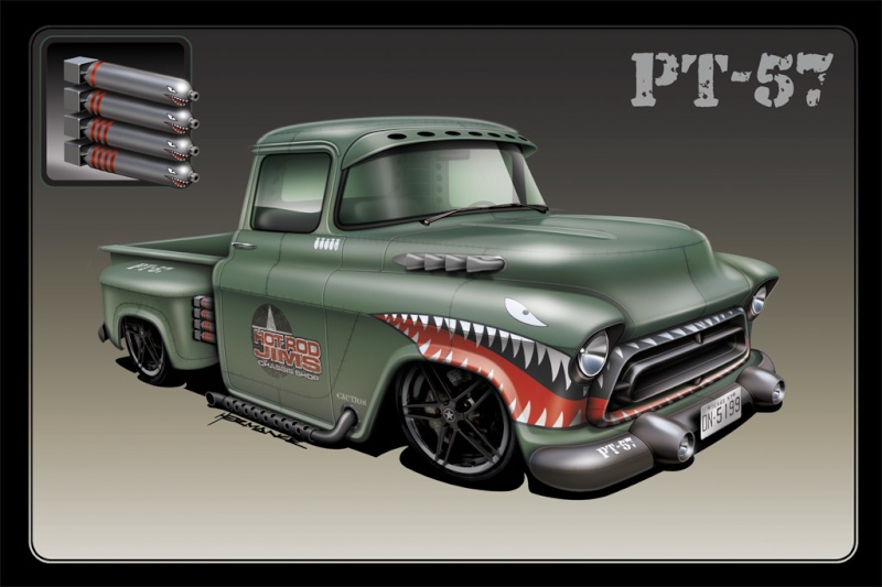 #35 : chevy pick up PT 57 [TERMINE] L-210