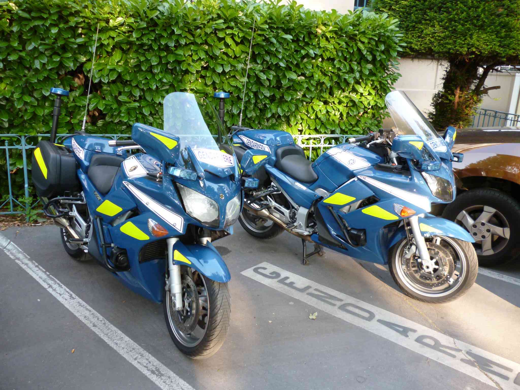 Gendarmerie Nationale française Yamaha10