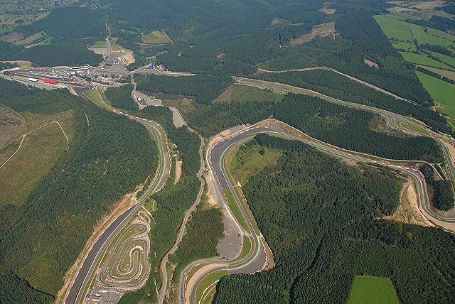 Circuit de Spa Francorchamps Photo vue arienne Spa_fr13