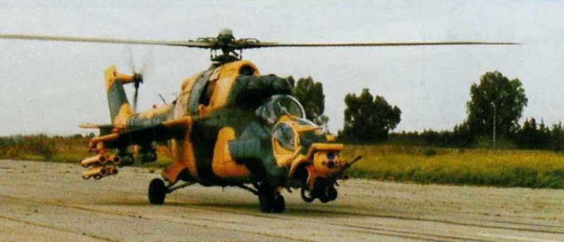 المروحية   MI-24 MK3 Super hind الجزائرية Mi-24m10