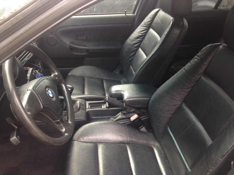 [VENDS] Interieur cuir noir avec rehausseurs BMW E36 touring Image13